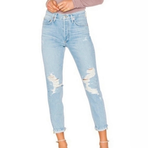 Agolde Denim - New AGOLDE Jamie High Rise Classic Jean